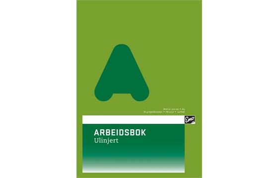 201150  201150 Arbeidsbok EMO A4 80g 24bl ulinjert 